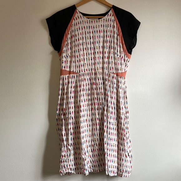 TITIS CLOTHING People Dress Mod Retro XL - Picture 1 of 6